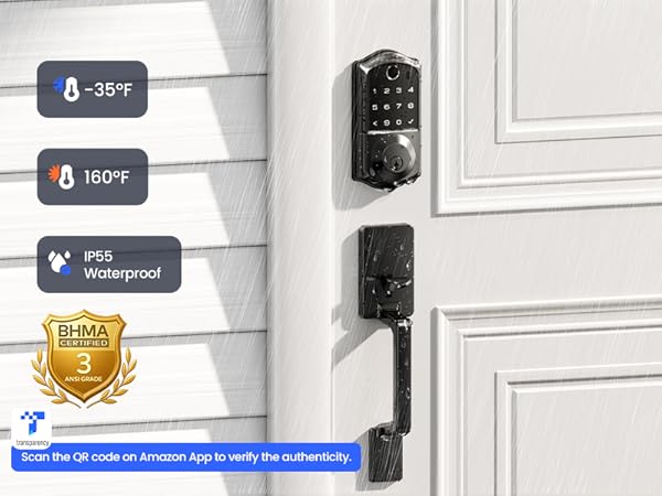 Veise Fingerprint Smart Door Lock