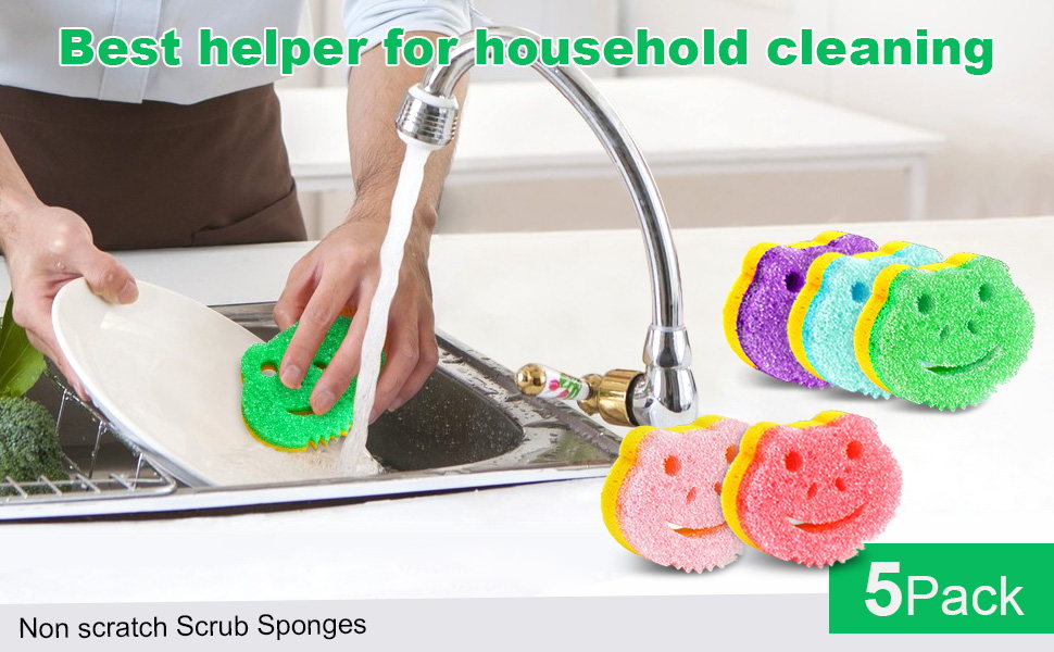 Kitchen Sponges Cleaning Pads