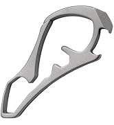 WARHERO Titanium Alloy Keychain Minimalist Key Holder Bottle Opener Prying Can EDC Tools