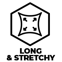 long and stretchy