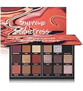 Matte Eyeshadow Palette Pro 18 Colors Pigmented Shimmer Glitter Eye Shadow Palette, Long Lasting ...