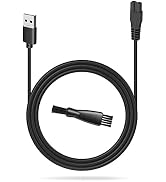 uijino MANSPOT Trimmer Charger, 5V USB Charging Cable for MANSPOT Groin Hair Trimmer, Replacement...