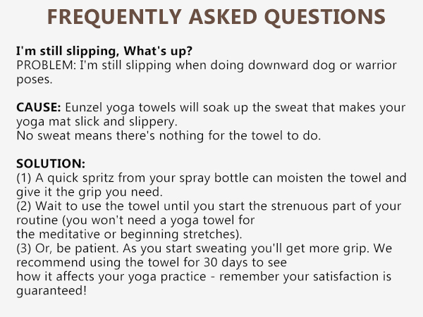 frequently asked questions