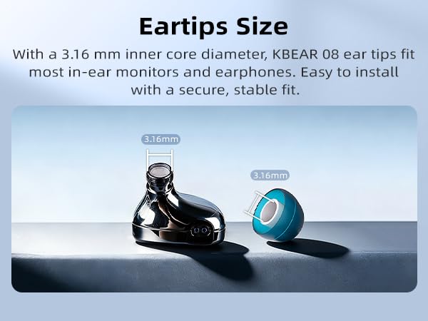eartips size