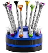 10 pcs Precision Slotted And Phillips Screwdriver Set Different Sizes With 20 Extra Replace Blade...