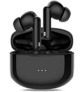Movcle Wireless Earbuds Bluetooth Headphones with Charging Case,Noise Cancelling,Touch Control wi...