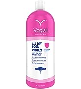 Vagisil Odor Protect Daily Intimate Feminine Wash for Women, Gynecologist Tested, 34 Fl Oz (1L)