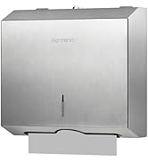 Commercial Paper Towel Dispenser Wall Mount Stainless Steel Hand Towel Dispenser Multifold C fold...