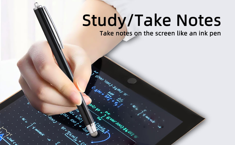 study take notes stylus