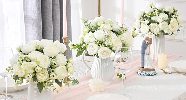 Peonies Artificial Flowers
