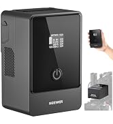 Neewer Mini V Mount Battery 6800mAh 99Wh 14.5V, Mini V Lock Battery with 65W PD Type C/D Tap/BP/U...