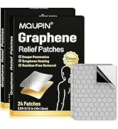 48PCS Graphene Self-Warming Herbal Patches, with Natural Warming Herbal & Far Infrared Heat, Ultr...
