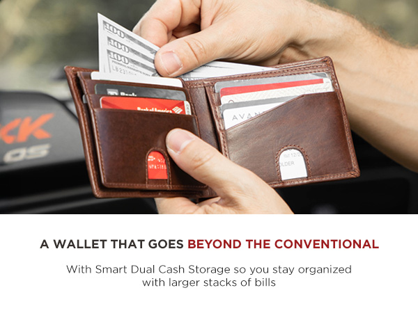 A wallet that goes beyond the conventional