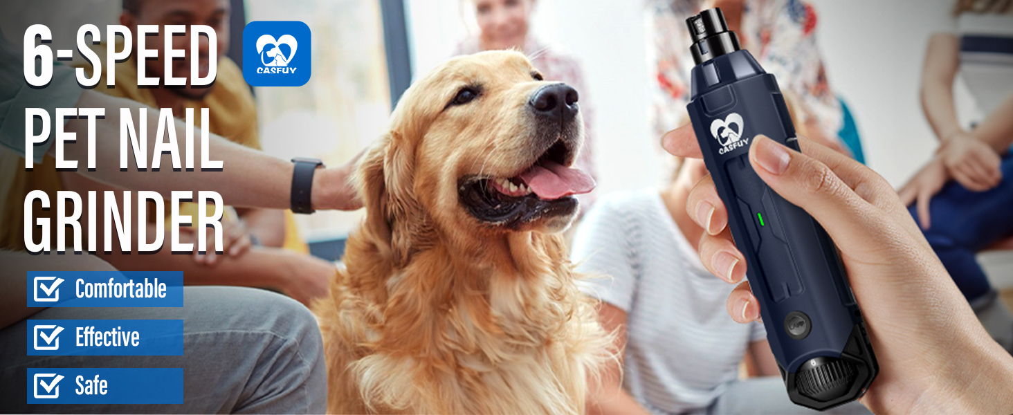 6 speed dog nail grinder
