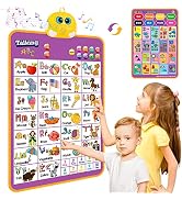 Alphabet Wall Chart, Talking ABC, Music Poster, Kids Learning Toys for Toddlers 2-4, Interactive ...