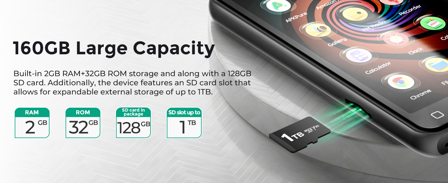 MP3 player with bluetooth