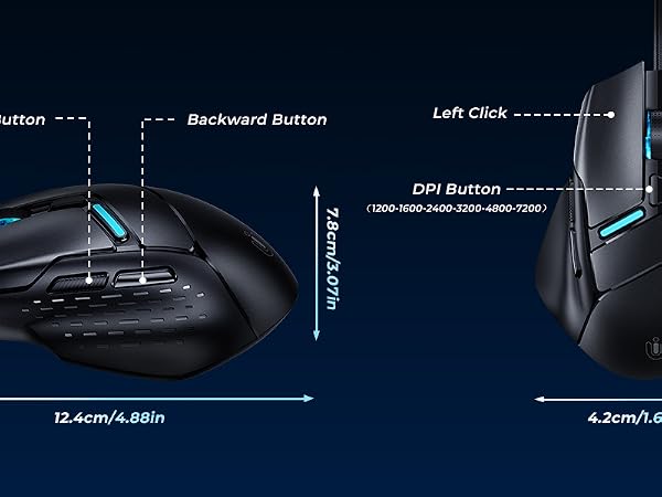 Wired gaming Mouse