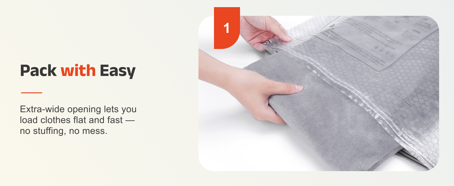 vacuum seal bags for clothing travel