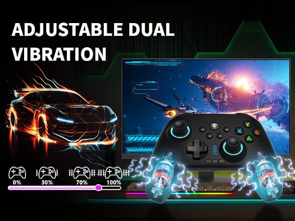 pc controller, steam controller, controller for pc, gaming controller,pc controller for gaming,black