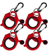 CANAANIN Zip Tie Holder Cable Tie Holder Heavy-Duty Colored Upgraded Carabiner Clip for Tool Belt...