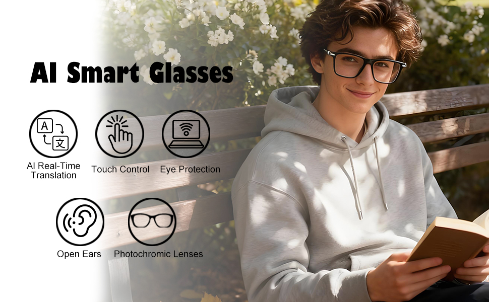 AI SMART GLASSES-M01