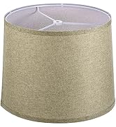 PATIKIL Lamp shades for Table Lamps 11.4" Top x 12.6" Bottom x 9.8" High Drum Lamp shades for Flo...