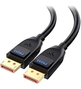 Cable Matters VESA Certified 80Gbps DisplayPort 2.1 Cable 1m/3.3ft, DP80 Cable with 16K 60Hz, 8K ...