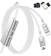 Mini USB for Lightning Cable DSLR Camera Hard Drive Data Transfer Cord 4FT | for iPhone 14 13 12 ...