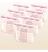 Jelly Ruru 7 PCS Reusable Breast Milk Storage Bags