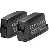 BJWW 2-Pack 7.4V 400mAh Small Control Unit Battery for Mechanical Bicycle Electronic Shifting Sys...