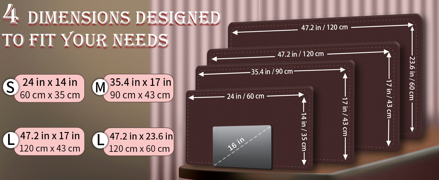 computer desk mat