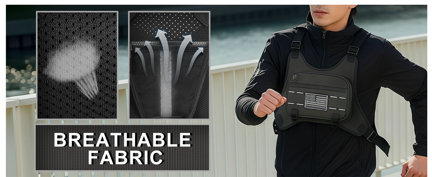men chest bag