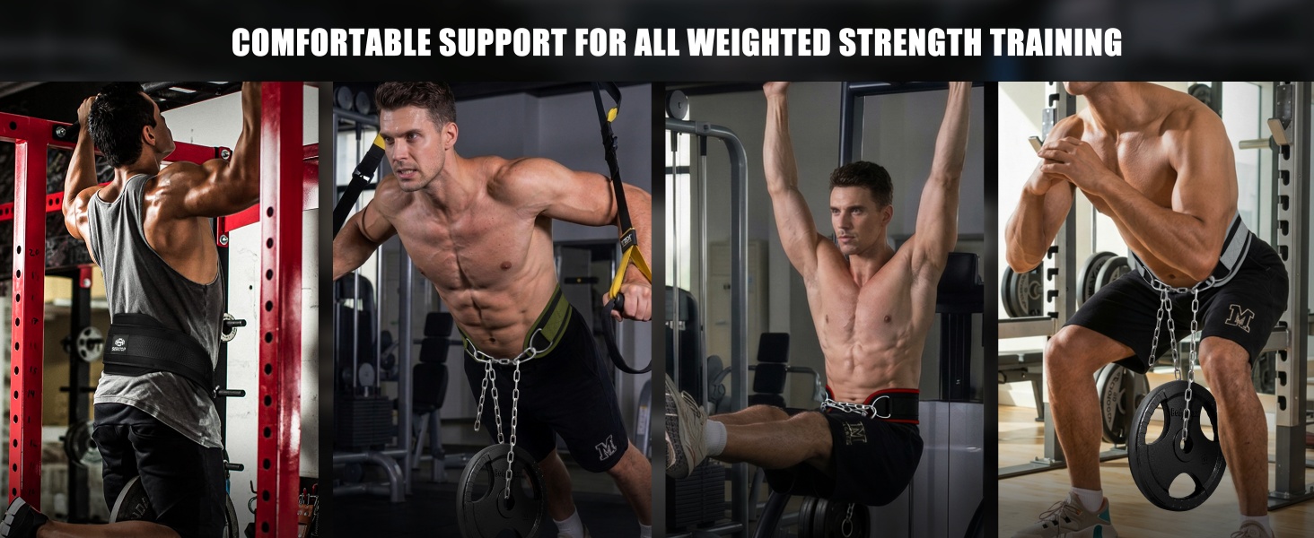 dip belt weight lifting belt for weighted dips weightlifting pull up gym squat for men women