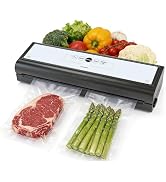 5-in-1 Vacuum Sealer Machine with Pulse Function, Dry & Moist Food Modes, Digital Countdown Timer...