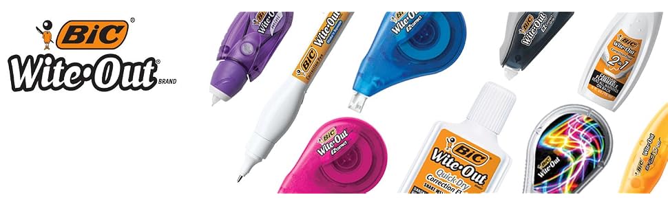 BIC Wite Out Banner