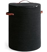 CHICVITA Tall Laundry Basket with Lid, Large Laundry Hamper for Bedroom, Laundry Bin for Clothes,...