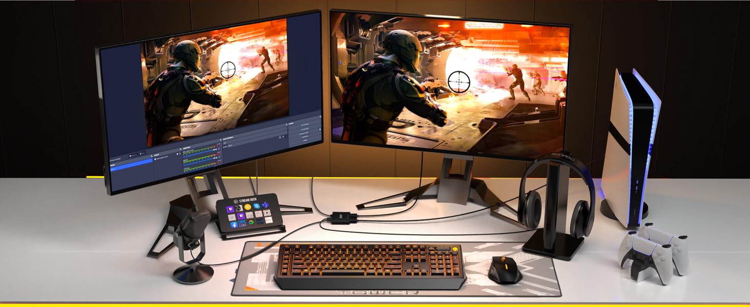 Video Capture Card for Game Streaming