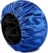 Years calm Terry Lined Shower Cap for Women Reusable, Extra Large Waterproof Shower Caps, All Lon...