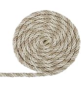 BEL AVENIR Twisted Cord, 0.27 inch 10Yards Cord Trim Basic Sewing Luxury Multicolor Handmade Craf...