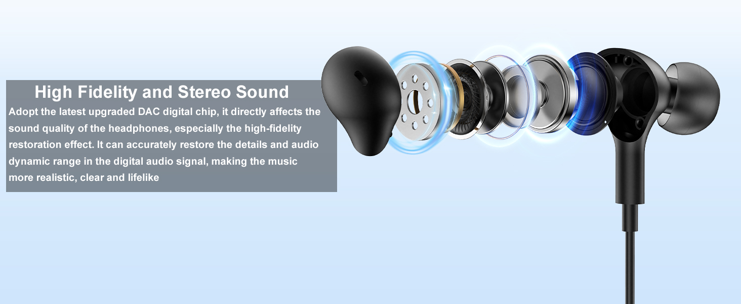 usb earbuds headphones for pc with mic
