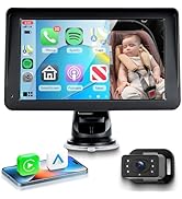 Orderich Baby Car Camera for Backseat HD 1080P Support Wireless Carplay Android Auto Super Link, ...