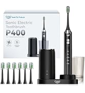 JTF Sonic Electric Toothbrush with UV Sanitizing & Drying: 5 Modes for Effective Yet Gentle Clean...