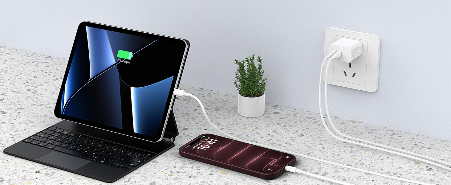 iphone duo 18 17 16 pro max charger iphone 15 charger fast charging usb c iphone charger