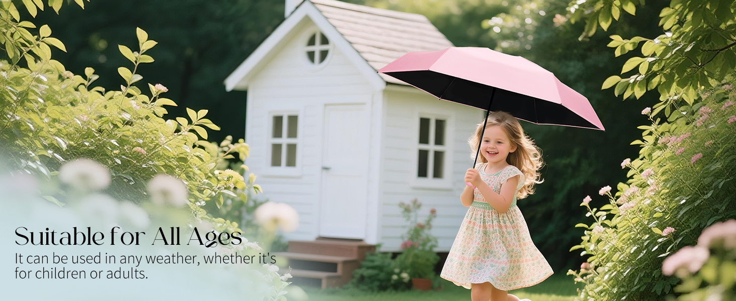 Mini Portable Travel Umbrella with Case