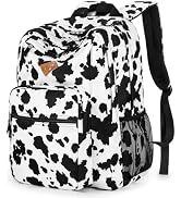 ZORFIN 26L Backpack for School, College, and Travel: Water Resistant Bookbag with 8 Compartments ...
