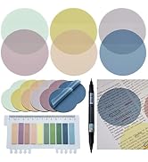 YOUDEFUL 800Pcs Transparent Sticky Notes, 2.76