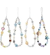 CasaPopz Beaded Camera Wrist Strap Cute Digital Camera Charm Lanyard, Phone Wristlet Charms, Bead...