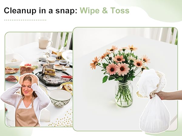 easy clean up