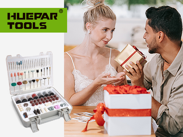 Huepar Tools Rotary Tool Accessories Kit