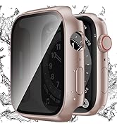 Zumyzu Waterproof Privacy Case Compatible with Apple Watch Series 10 46mm with Anti-peep Screen P...